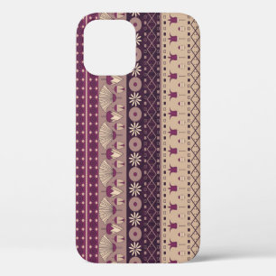 Egyptian Tribal: Ancient Seamless iPhone 12 Case