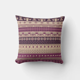 Egyptian Tribal: Ancient Seamless Cushion
