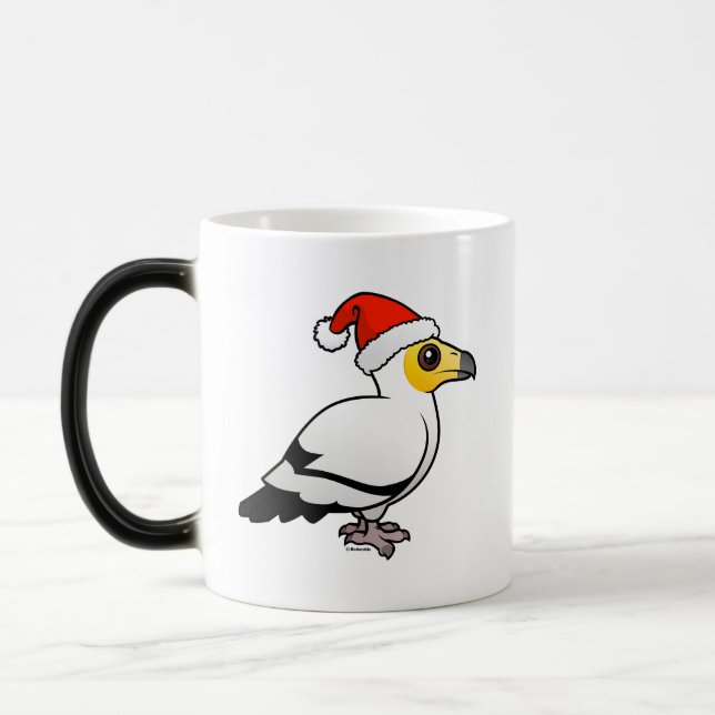 Egyptian Vulture Santa Magic Mug (Left)