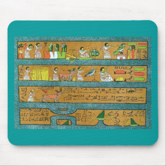Egyptian Wall Art Mouse Mat