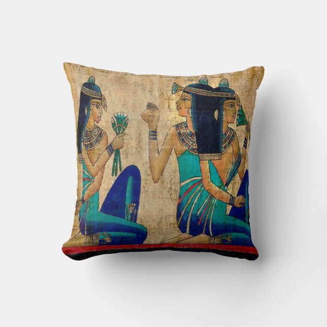 Egyptian Women Cushion (Front)