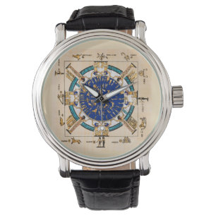 EGYPTIAN ZODIAC STYLE 2 WRIST WATCH