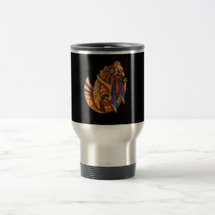 Egyption Bird of Prey Travel Mug