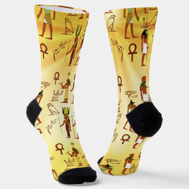 Egyptology Socks (Angled)