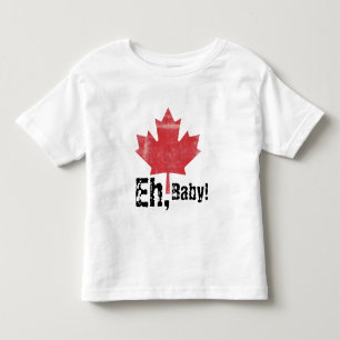 Eh, Baby! Canadian Made Toddler Design T-Shirt