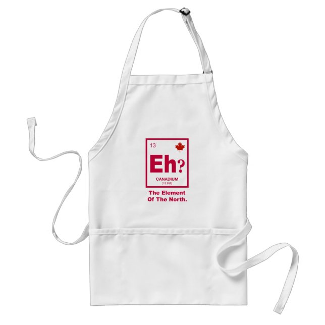 Eh? Canadian Element of Canada Standard Apron (Front)