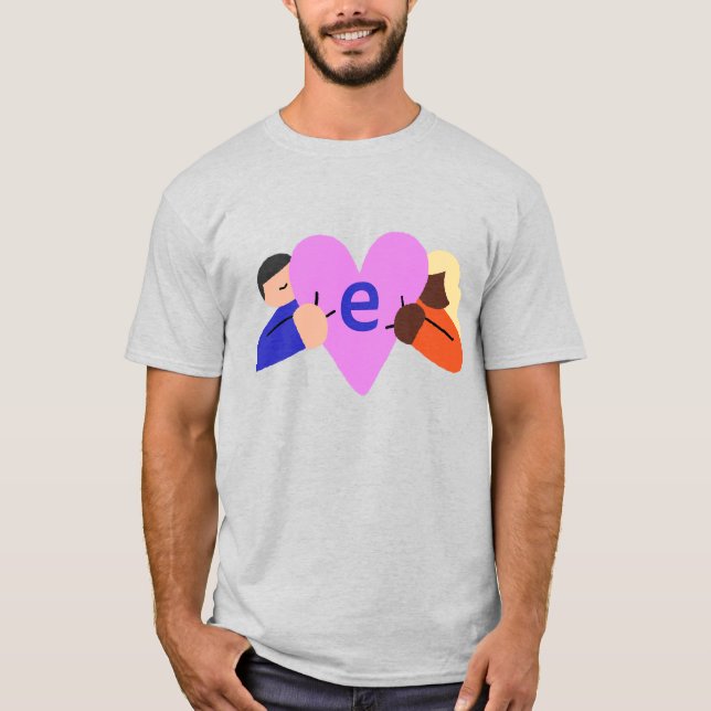 EH Compassion Logo T-shirt Ash (Front)