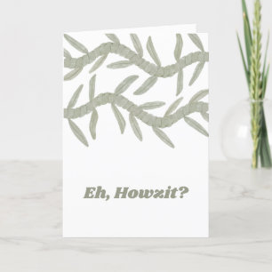 Eh, Howzit? Thank You Card