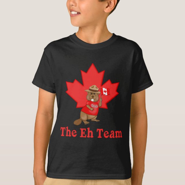 Eh Team Beaver T-Shirt (Front)
