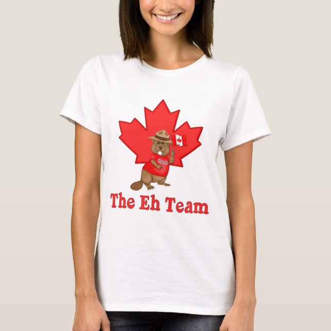 Eh Team Beaver T-Shirt (Front)