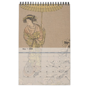 Ehagaki - Japanese pictorial postcards - 2026 Calendar