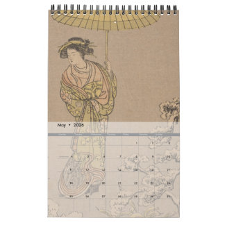 Ehagaki - Japanese pictorial postcards - 2026 Calendar