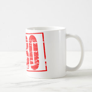 EHBO red rubber stamp Coffee Mug