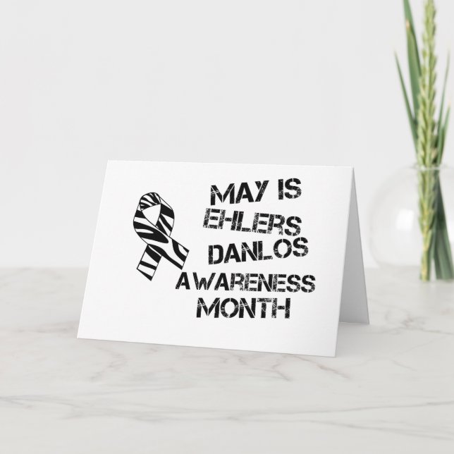Ehlers-Danlos May Awareness Month Card (Front)