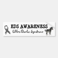 Ehlers-Danlos syndrome Awareness Bumper Sticker