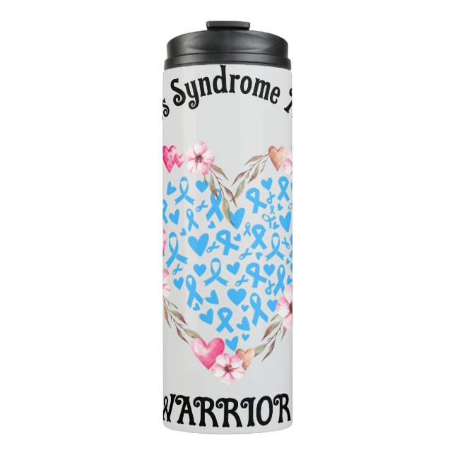 Ehlers-Danlos Syndrome Awareness Day Thermal Tumbler (Front)