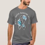 Ehlers Danlos Syndrome Awareness EDS Zibra Ribbon T-Shirt<br><div class="desc">Ehlers Danlos Syndrome Awareness EDS Zibra Ribbon Premium .</div>