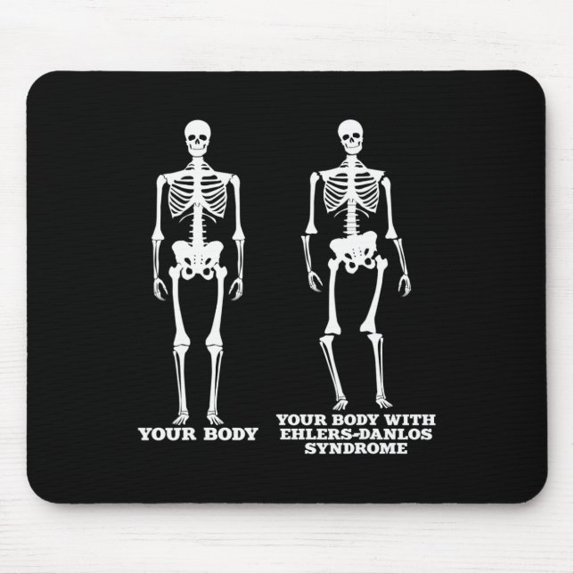Ehlers-Danlos Syndrome Awareness  Mouse Mat (Front)