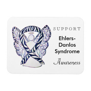 Ehlers-Danlos Syndrome Awareness Ribbon Magnets