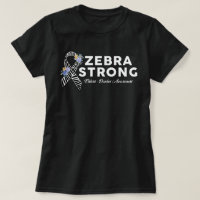 Ehlers-Danlos Syndrome Awareness Zebra Strong