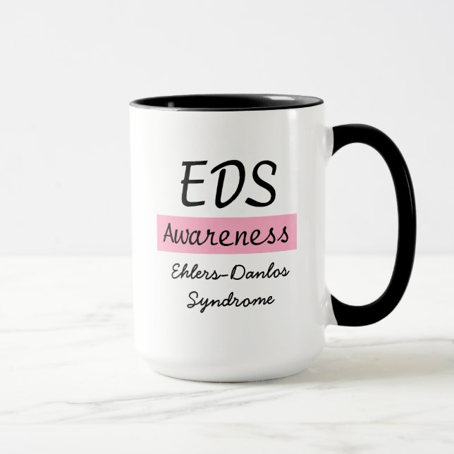Ehlers-Danlos syndrome EDS awareness Coffee Mug (Right)