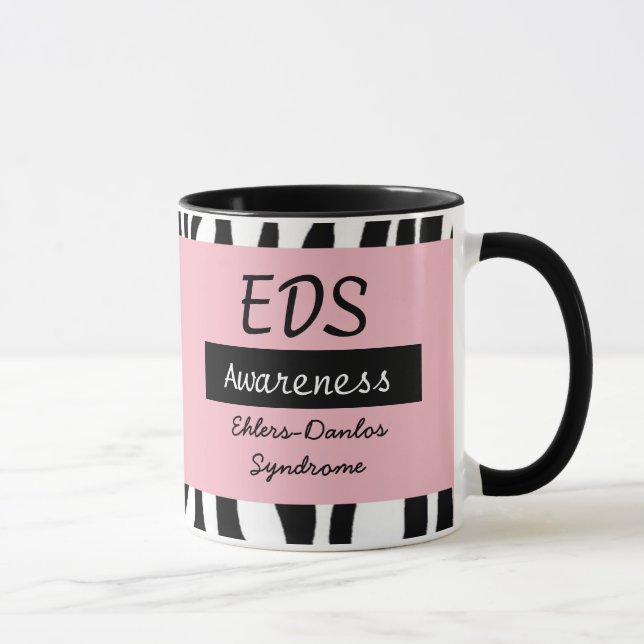 Ehlers-Danlos syndrome EDS awareness Coffee Mug (Right)