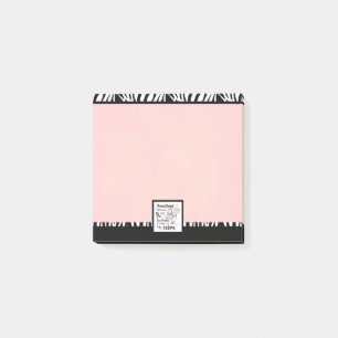Ehlers-Danlos Syndrome Zebra Awareness Post-it Notes