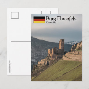 Ehrenfels Castle Germany Postcard