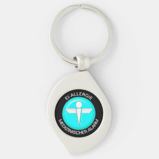 EI-ALLERGIE Medical Alert Metal Keychain