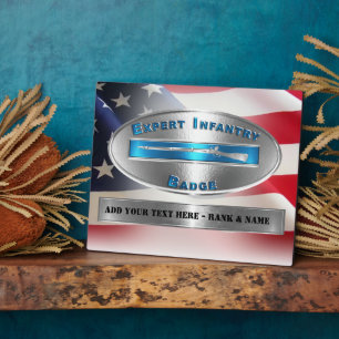 EIB Expert Infantry Badge Plaque