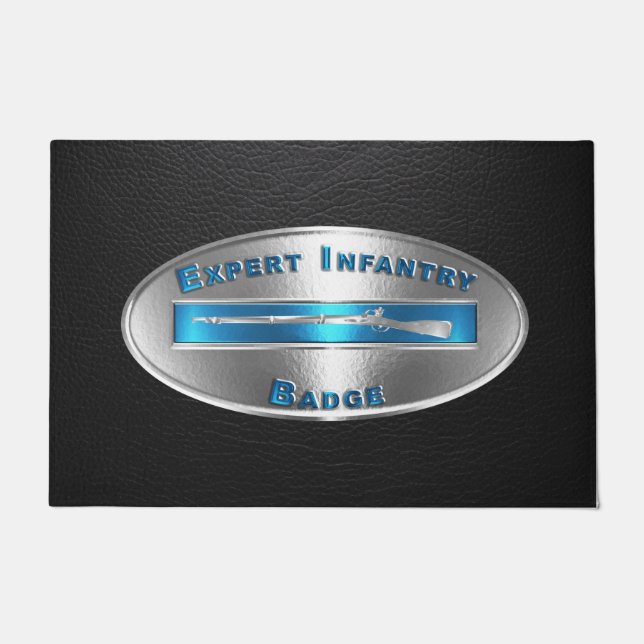 EIB Expert Infantryman Badge   Doormat (Front)