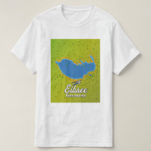 Eibsee Germany travel poster. T-Shirt