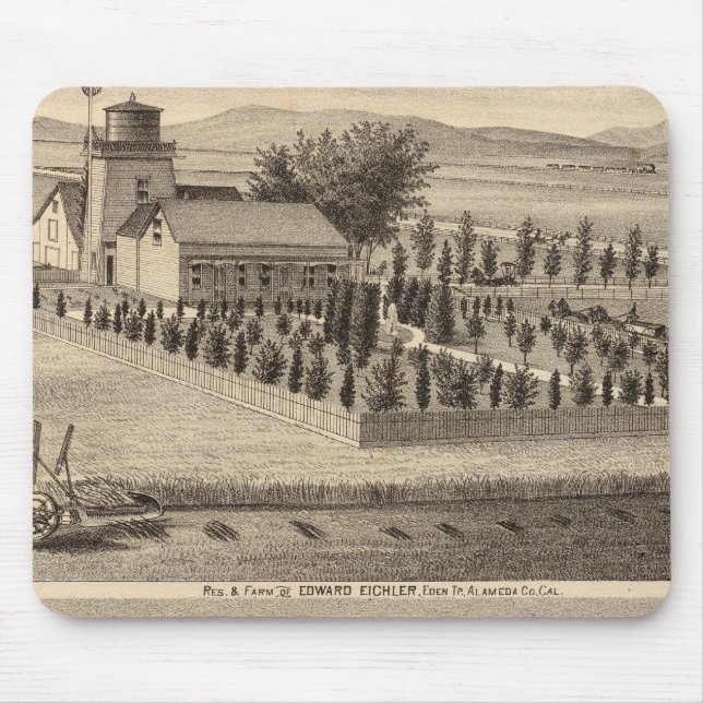 Eichler, Meyer residences Mouse Mat (Front)