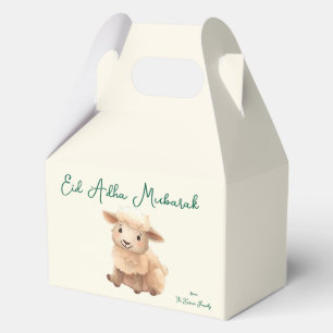 Eid  Al Adha Beige cute Sheep Dinner  Favour Box