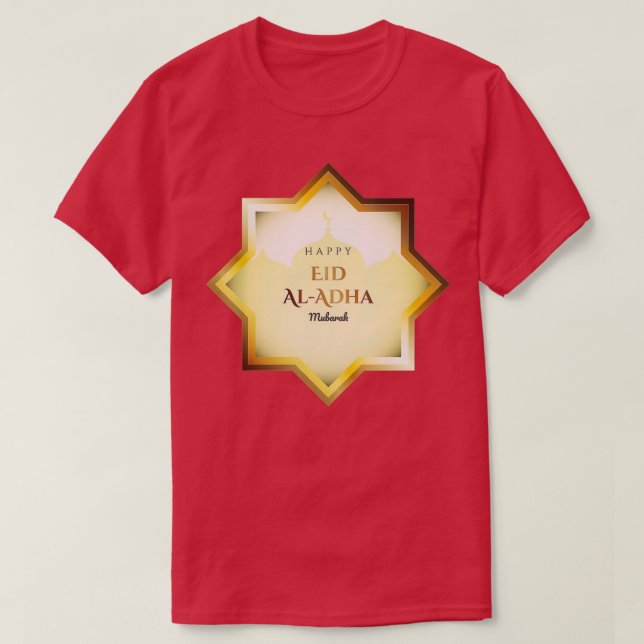 Eid Al Adha Eid Mubarak Happy Eid Day Muslim (26)  T-Shirt (Design Front)