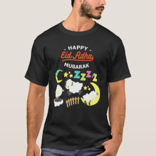 Eid Al Adha Eid Mubarak Happy Eid Day Muslim  3 T-Shirt