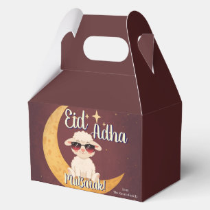 Eid  Al Adha Funny cute Sheep Dinner  Favour Box