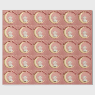 Eid Al-Adha Mubarak Pink Wrapping Paper