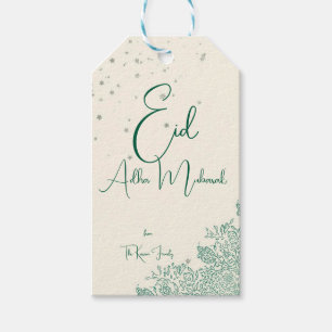Eid  Al Adha Personalised Eid Mubarak Muslim Gift Tags