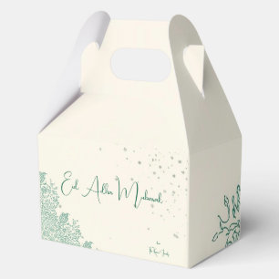 Eid  Al Adha Sage Green Kids Treat Favour Box