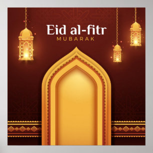 Eid Al-Fitr Mubarak Poster