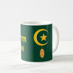 Eid al Fitr Mubarak Ramadan Kareem Moon Star Coffee Mug
