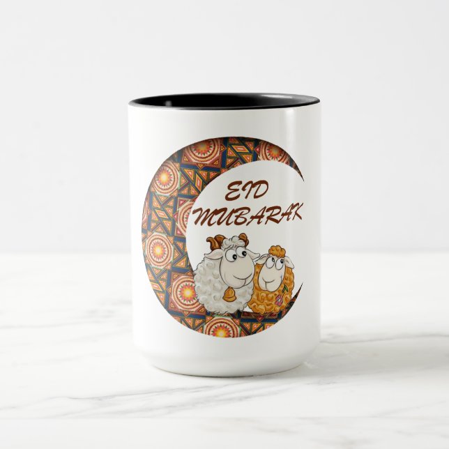 eid aladha mubarak 2023 mug (Center)