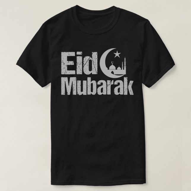 Eid Alfitr Mubarak Kareem Happy Ramadan Kareem 202 T-Shirt (Design Front)