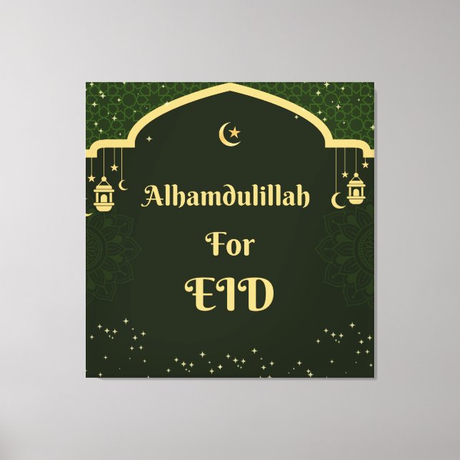 Eid Canvas Print (Front)