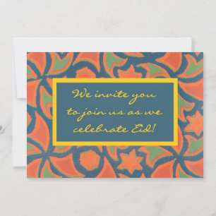 Eid Celebration Invitation - Traditional Design