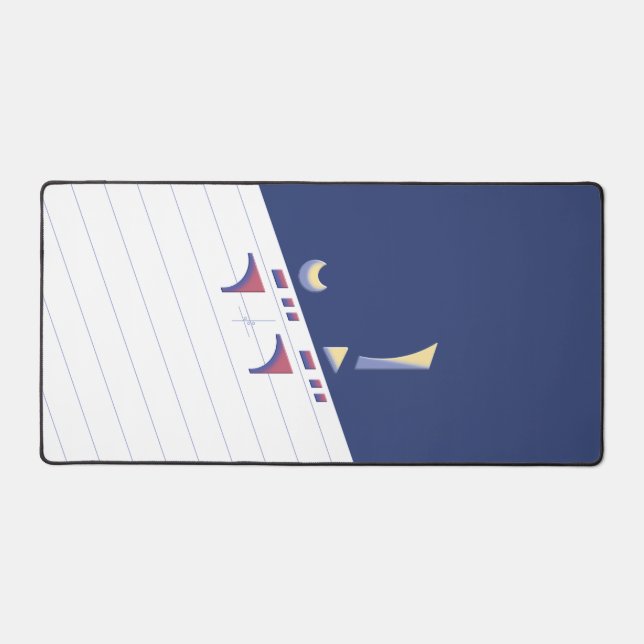 Eid Delight (Midnight) Desk Mat (Front)