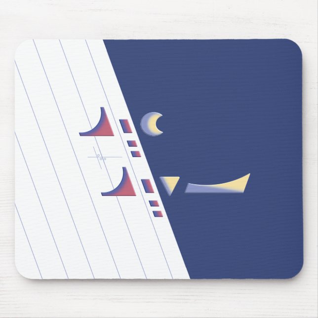 Eid Delight (Midnight) Mouse Mat (Front)