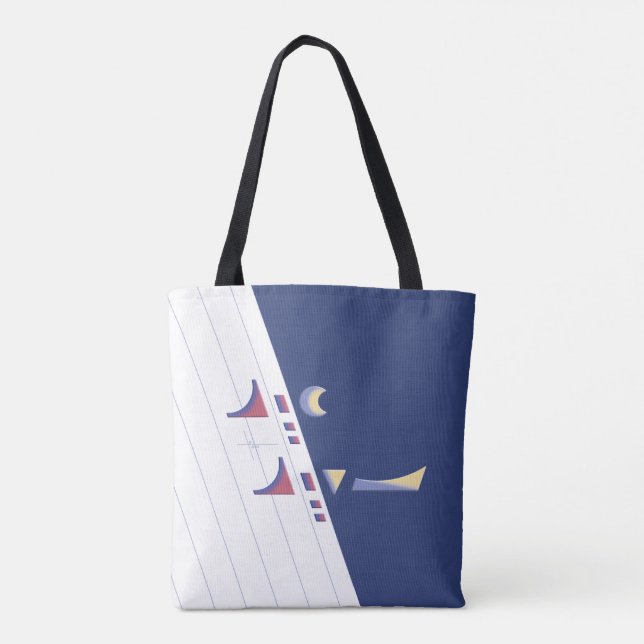 Eid Delight (Midnight) Tote Bag (Back)