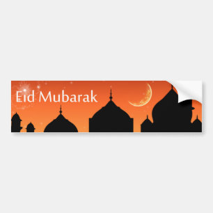 Eid Evening Sky - Bumper Sticker